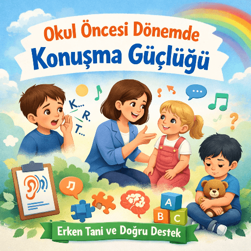 Okul Öncesi Dönem Çocuklarında Konuşma Güçlüğü